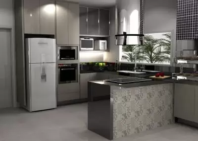 Projetos de Cozinha Planejada Roberto Almeida Interiores 26