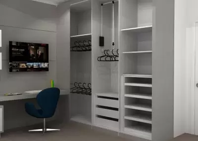 Projetos de Quarto e Closet Planejados Roberto Almeida Interiores 20